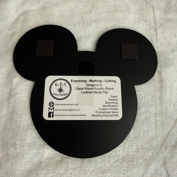 ⭐️NWT Mickey Mouse black board vacation countdown - Picture 2 of 2